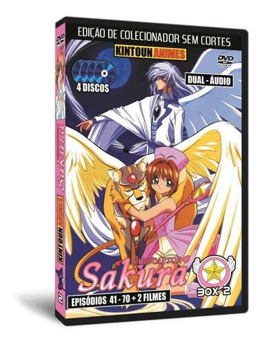 Sakura Card Captors Série Completa Dublada + 2 Filmes + Ovas